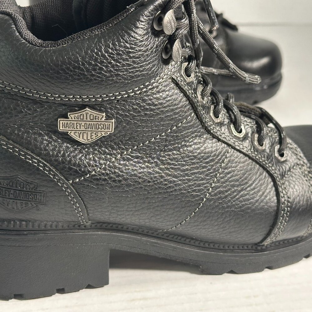 Harley-Davidson Women's Black Leather Boots